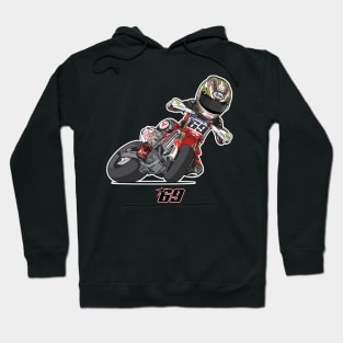 Nicky Hayden Supermoto Cartoon Hoodie